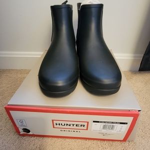 Black Hunter short rain boots NWB